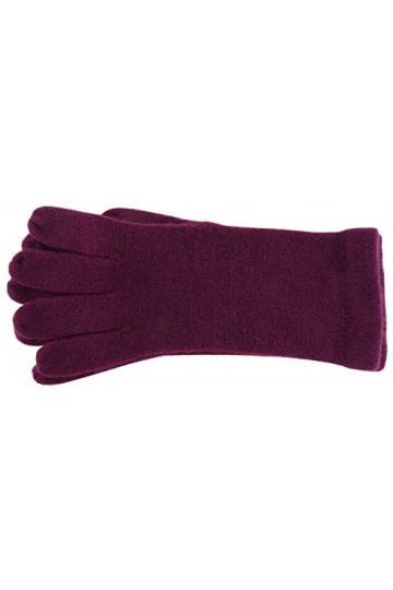 Gants fins en tricot uni - Gants taille M, Violet, M
