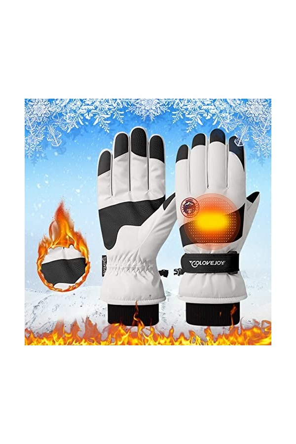 Black of Friday 2023 – Gants noirs en cuir sans doigts pour homme, gants de bureau, mains froides, gants imperméables pour fe