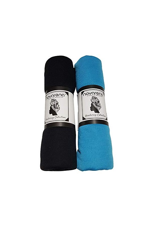 Ankara Bandeau doux imprimé africain pour cheveux longs