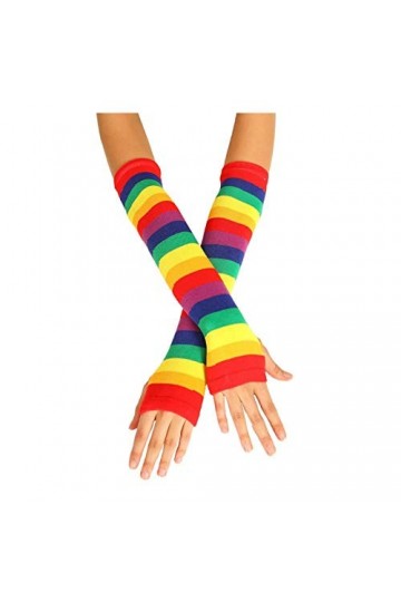 JBIVWW Gants Longs Automne Hiver Tricot for Les Femmes mélange de Coton Mitaines Mesdames coude moufles Les moufles Cadeaux 