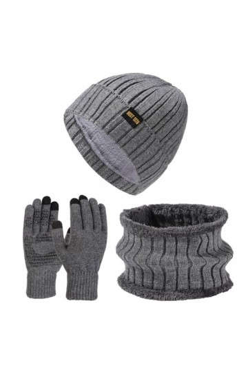 Gants dhiver doublés en polaire Gants de sport chauds et coupe-vent Gants dhiver chauds avec doublure thermique pour homme 
