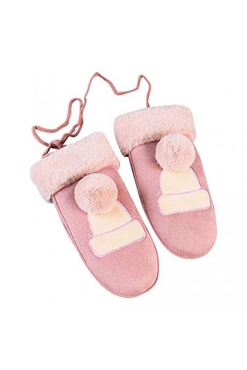 LUOXUEFEI Gants Gants Épais Chauds dhiver pour Femmes Gants De Conduite Coupe-Vent Gants De Balle pour Filles