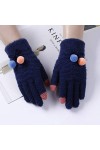 LUOXUEFEI Gants Gants À Écran Tactile en Tricot Flexible pour Femmes, Hiver pour Femmes, Gants Chauds À Doigts Complets