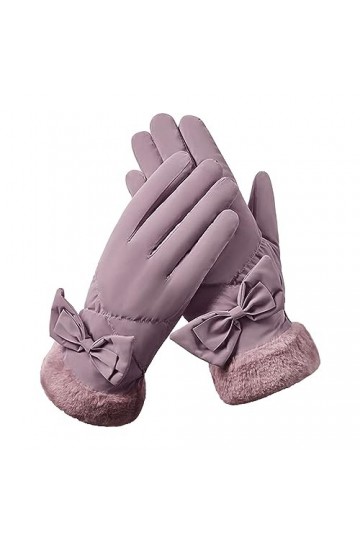 Allbestop Gants Chauds Mitaines Unisexes Extensibles En Tricot,Gants De Travail Chaud Mitaines Noires Mitaines Moufles Thermo