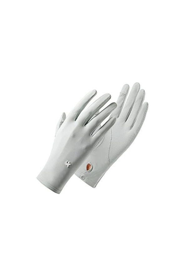 Momolaa Gants Gants de Conduite Femme Slip Été Gants Soleil Extérieur Non Gants/Moufles Confortables pour Femmes Black, One 