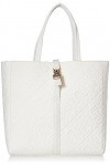 Tommy Hilfiger Cabas Femme Sac TH Flow Tote Poches Intérieures, Beige Weathered White , Taille Unique