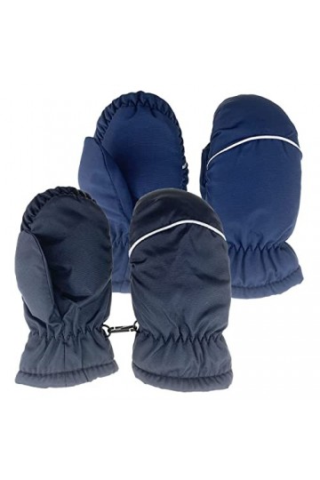 Mitaines Enfants Gants Filles bébé Gants garçons Complet 2 Paires extérieur Hiver Chaud Doigt Ski Enfants Gants Gants Cuisine