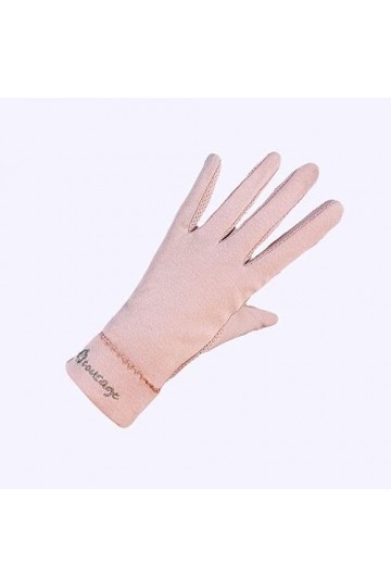 Yoaodpei Gants de la crème solaire, Gant décran tactile mince anti-ultraviolet dété anti-ultraviolet pour femmes, conduite,
