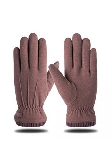 Gants dhiver chauds pour femme avec doublure épaisse pour écran tactile