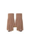 DondPO Gant Moto Hiver Coupe Cyclisme Gloves Mitaines écran Tactile Thermiques Sport Gants Mitaine Gants en Tricot Mitaines T