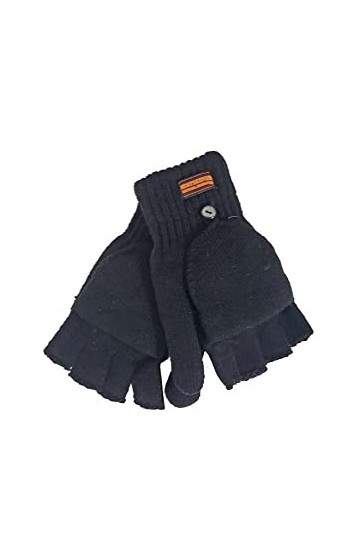 G48 Gants thermiques pour femme, Noir , taille unique