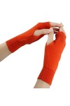 Larcele Cachemire Intérieur Gants Réchauffer les Mains pour femme Taille Unique Gris bzst-02