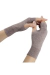 Larcele Cachemire Intérieur Gants Réchauffer les Mains pour femme Taille Unique Gris bzst-02