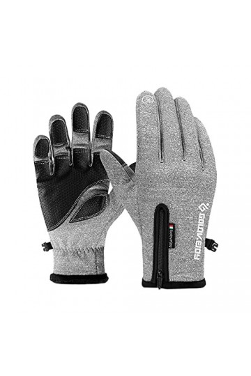 Allbestop Gants Chauds Fourrure Gloves,Gants De Boxe Homme Gants Chauffant Femme Moufles Mitaines Femme Gants Thermique Imper