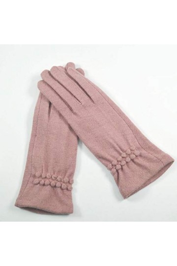 Hiver Femmes Gants en Laine Cachemire Automne Épais Chaud Moufle Écran Tactile Dames Gants en Laine Doigt Complet Femme Gants