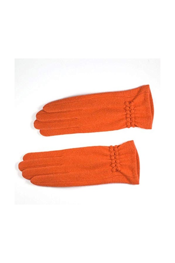 Hiver Femmes Gants en Laine Cachemire Automne Épais Chaud Moufle Écran Tactile Dames Gants en Laine Doigt Complet Femme Gants
