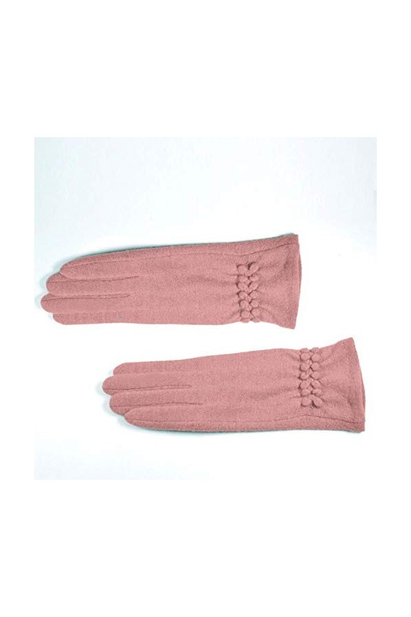 Hiver Femmes Gants en Laine Cachemire Automne Épais Chaud Moufle Écran Tactile Dames Gants en Laine Doigt Complet Femme Gants