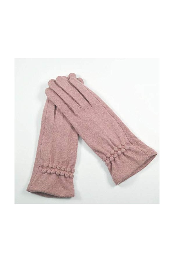 Hiver Femmes Gants en Laine Cachemire Automne Épais Chaud Moufle Écran Tactile Dames Gants en Laine Doigt Complet Femme Gants