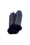 FOR TIME Guantes Invierno Gants pour Temps Froid, Burdeos, Único Femme