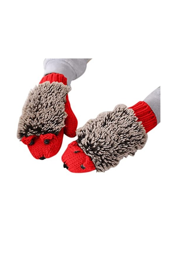 Gants dhiver en polaire et coton épais pour femme