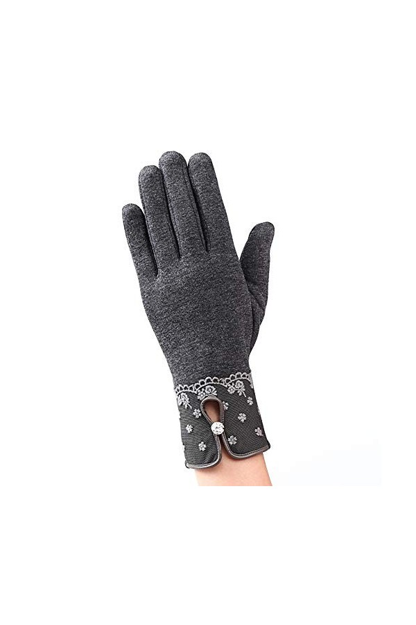 LUOXUEFEI Gants Gants pour Femmes Gants À Écran Tactile Gants dhiver Mitaines Chaudes À Doigts Complets