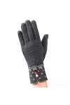 LUOXUEFEI Gants Gants pour Femmes Gants À Écran Tactile Gants dhiver Mitaines Chaudes À Doigts Complets