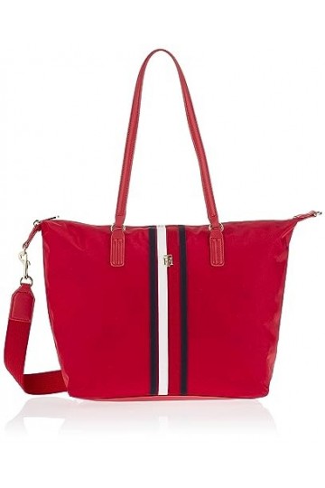 Tommy Hilfiger Poppy Tote Corp Primary Red