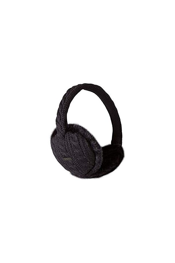 Barts Monique Earmuffs Cache-Oreilles, Noir Schwarz , Fabricant: Taille Unique Femme