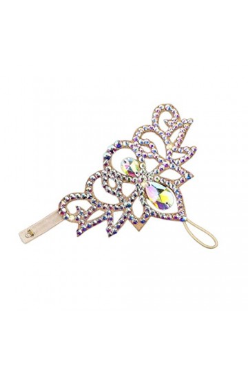 Leeadwaey Bracelet de danse du ventre pour femme - Accessoires de costume pour célébration et performance, multicolore, 18 x 