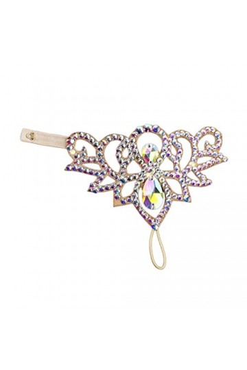 Leeadwaey Bracelet de danse du ventre pour femme - Accessoires de costume pour célébration et performance, multicolore, 18 x 