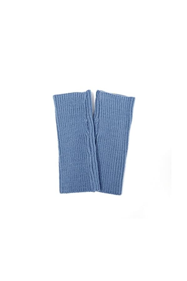 TJOIUY Gants dhiver Mode Femmes Demi-Doigts Gants Chauffe-Mains Gants dhiver Chaud Tricot mitaine Bras Crochet Gant sans Do