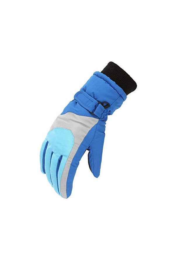 MKIUHNJ Gants dhiver chauds pour femme - En tricot acrylique - Gants sans doigts - Mitaines sans doigts - Pour femme, gris, 