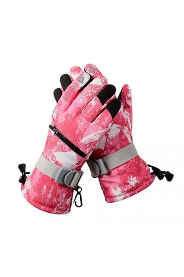 Gants Chauds Gants Pour Robe De Mariage,Gants Travail Gants Fin Moufles Homme Polaire Led Flashlight Waterproof Gloves Bonnet