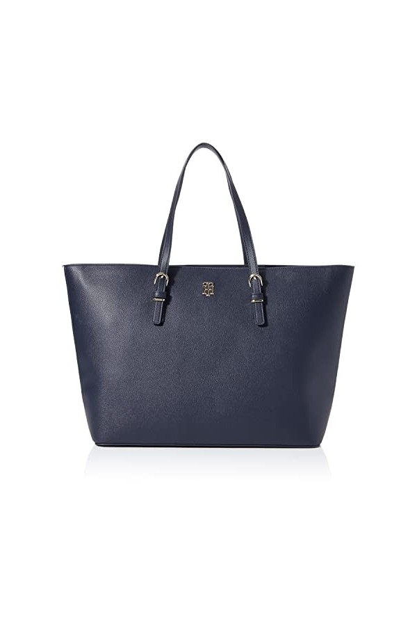 Tommy Hilfiger Intemporel, TH Timeless Med Tote Corp Femme, Navy Corporate, Medium