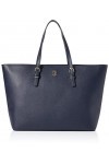 Tommy Hilfiger Intemporel, TH Timeless Med Tote Corp Femme, Navy Corporate, Medium