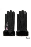 WSTYCSST Gants dhiver Femme Écran Tactile Imperméable À leau en Plein Air Épais Gants Chauds Femelle Moufles Élastiques
