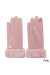 WSTYCSST Gants dhiver Femme Écran Tactile Imperméable À leau en Plein Air Épais Gants Chauds Femelle Moufles Élastiques