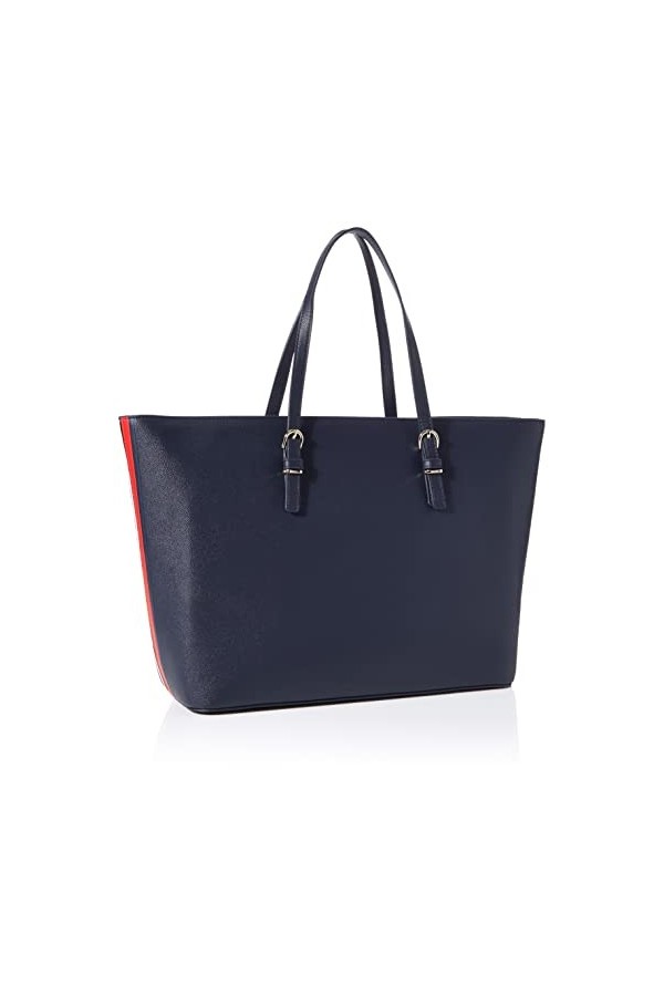 Tommy Hilfiger Intemporel, TH Timeless Med Tote Corp Femme, Navy Corporate, Medium