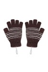 Mitaines dhiver pour homme et femme - Gants chauffants USB pour ordinateur portable café, taille unique 
