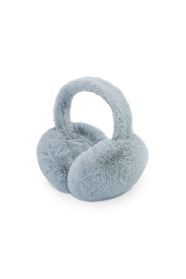 PIGBENGO Cache-oreilles pliables pour femme par temps froid - Cache-oreilles moelleux - Bandeau chaud - Joli cache-oreilles s