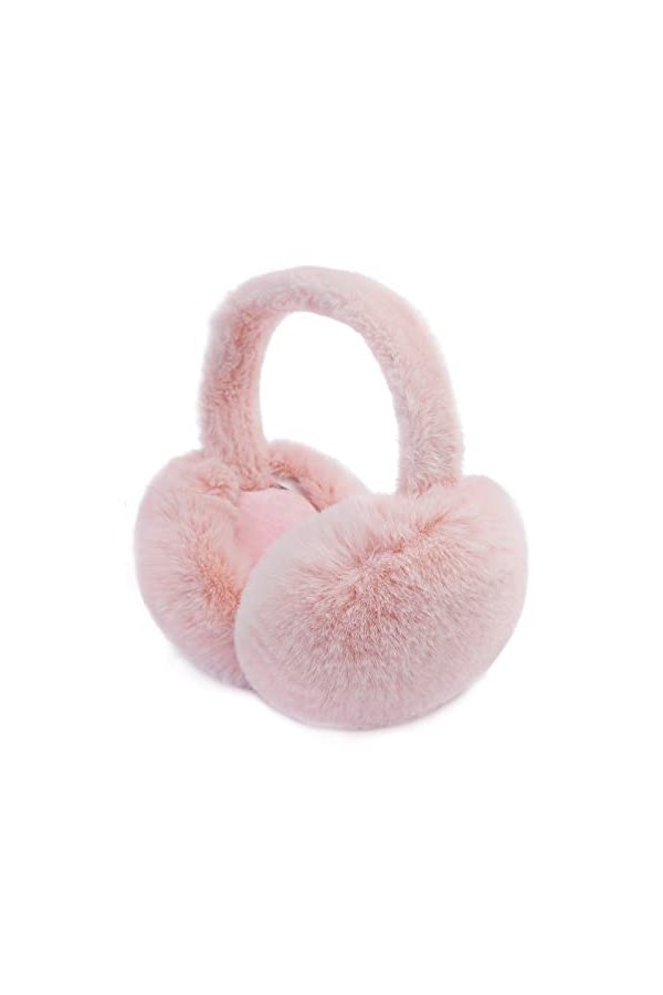 PIGBENGO Cache-oreilles pliables pour femme par temps froid - Cache-oreilles moelleux - Bandeau chaud - Joli cache-oreilles s