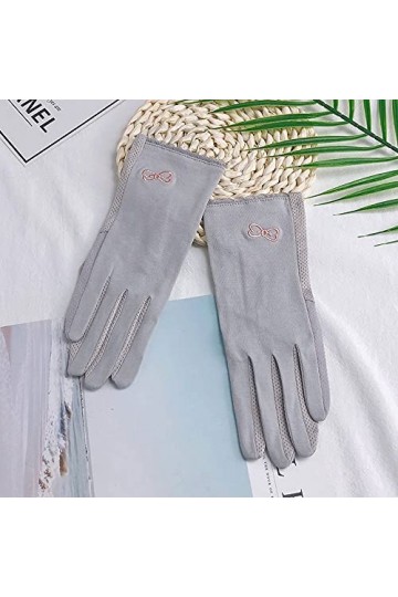 Yoaodpei Cole Solaire Confortable Gants de la Mode Mode Mode Summer Light and Thin Ultraviolet Gant dextérieur Équitation et