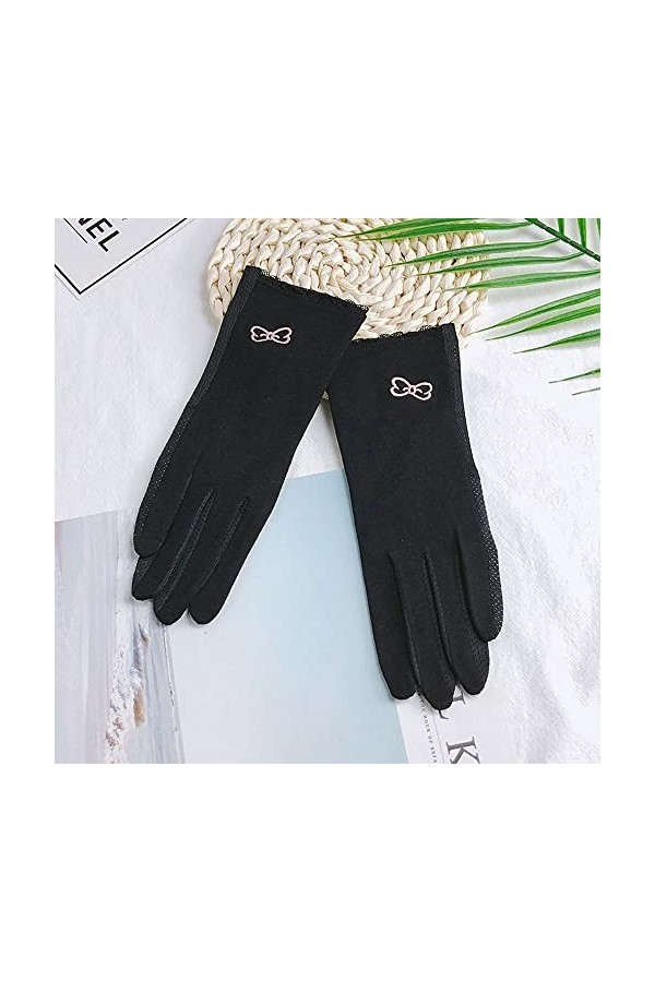 Yoaodpei Cole Solaire Confortable Gants de la Mode Mode Mode Summer Light and Thin Ultraviolet Gant dextérieur Équitation et
