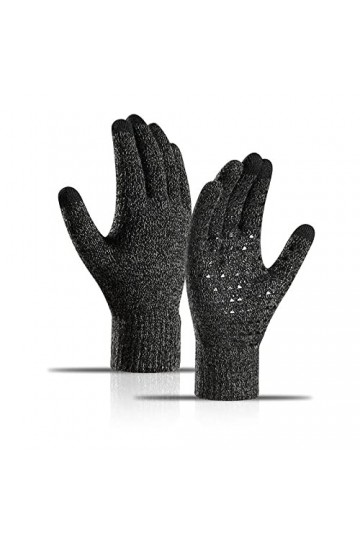 Gants Chauds Pour Femme Gants Chauds Pour LAutomne Et LHiver Gants Tricotés À Écran Tactile Épais Pour Le Cyclisme Gants Fr