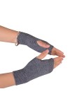 Novawo Gants en Mélange de Laine Chauds Mitaines Femme Gants Sans Doigts