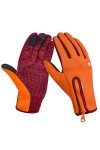 Gants Sports dExtérieur Écran Tactile Gants dHiver Imperméable pour Hommes Femmes Cyclism Ski Randonnée