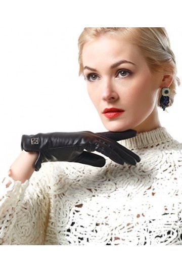 NappaNovum - Gant - Femme - Marron - Large