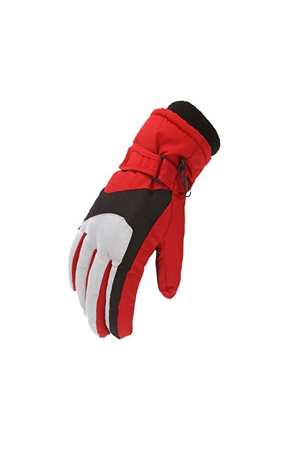 Gants Gants Acrylique Coldness Preuve Épaissis Extérieur Filles Garçon Gants Longs Satin
