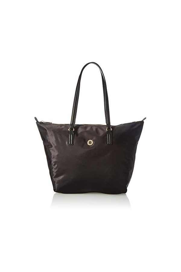 Tommy Hilfiger Poppy, Fourre-Tout Femme, Noir, Taille Unique