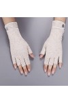 Yoaodpei Gants anti-ultraviolet anti-ultraviolets Sunscreen Femmes respirant dété Douce coton mince gant gant de coton de co
